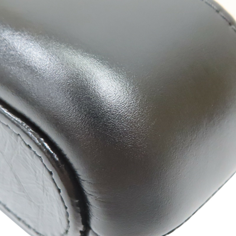米白/黑色 牛皮 Small Gabrielle Clutch 流浪包 肩背包 (無卡)【CHANEL 香奈兒】-11