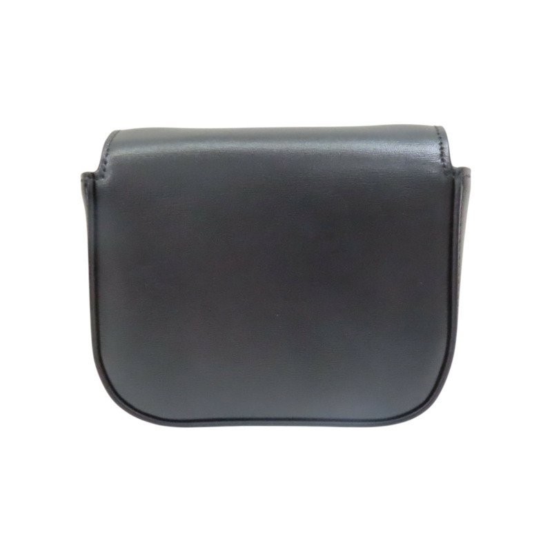 黑色 牛皮  Mini Cloude 肩背包【CELINE 賽琳】 101513DPV.38NO-1