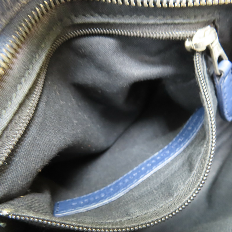 深藍色 牛皮 Mini City 肩背包【Balenciaga 巴黎世家】 309544-7