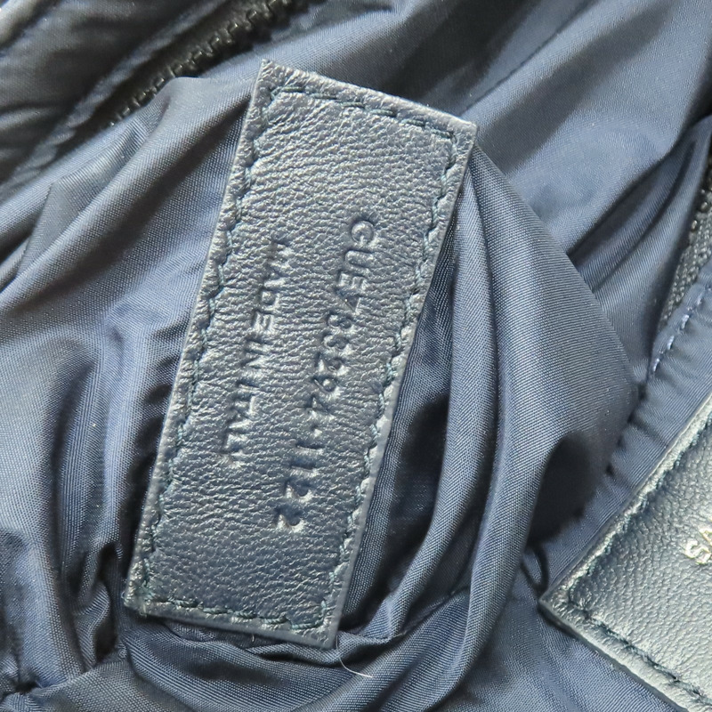 深藍色 尼龍 肩背包【SAINT LAURENT YSL 聖羅蘭 】 GUE733294-8