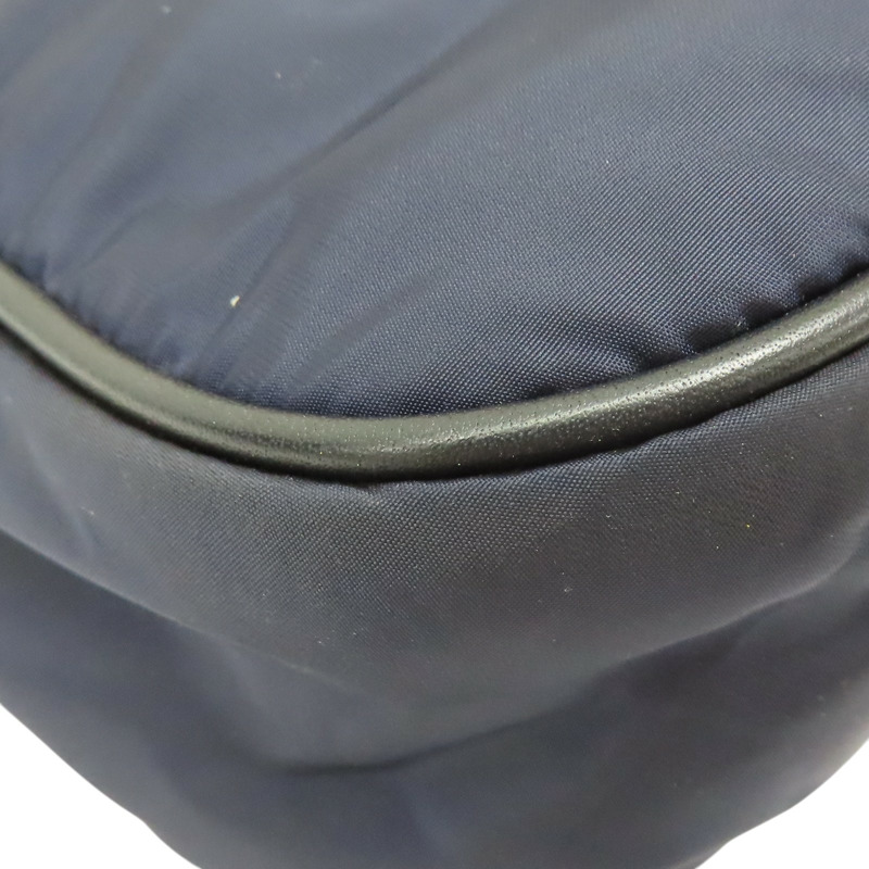 深藍色 尼龍 肩背包【SAINT LAURENT YSL 聖羅蘭 】 GUE733294-13