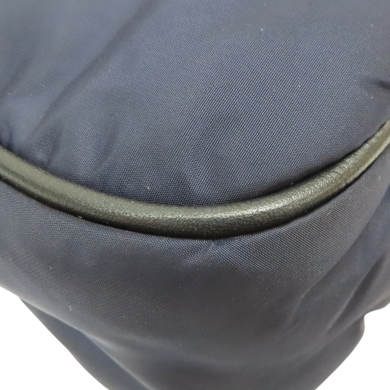 深藍色 尼龍 肩背包【SAINT LAURENT YSL 聖羅蘭 】 GUE733294-15