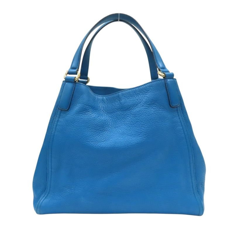 藍色牛皮 流蘇 Soho 肩背包 金扣【GUCCI 古馳】 282309-1