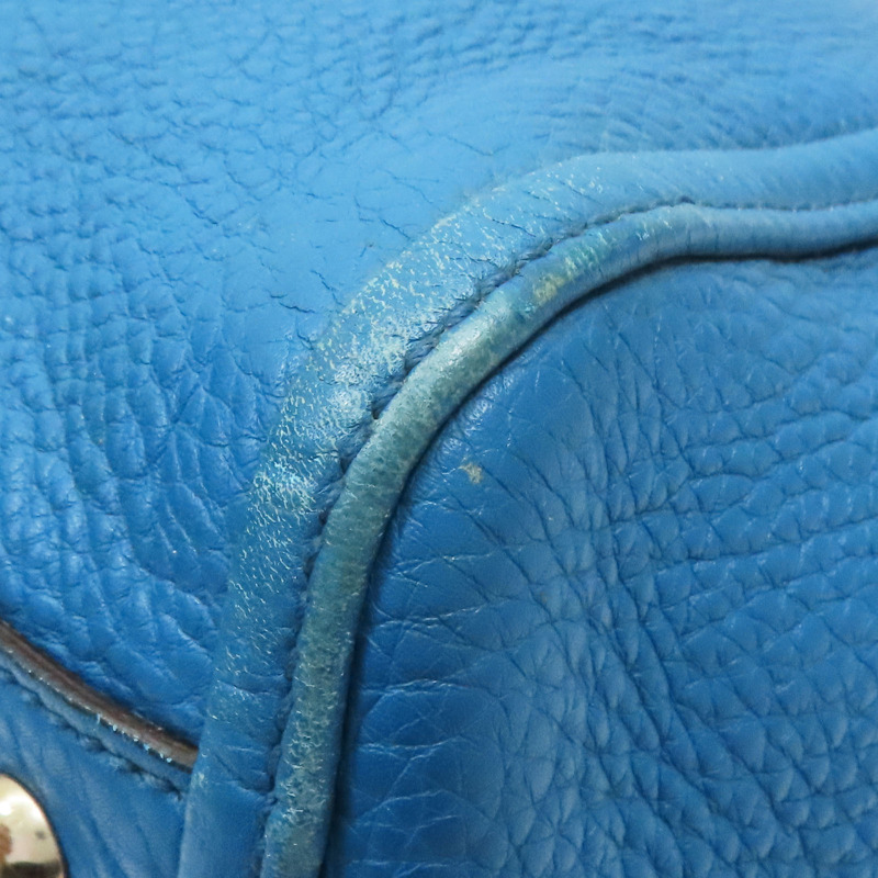 藍色牛皮 流蘇 Soho 肩背包 金扣【GUCCI 古馳】 282309-11