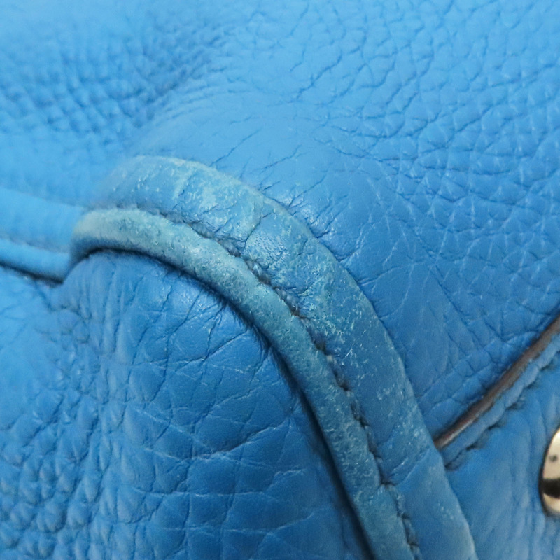 藍色牛皮 流蘇 Soho 肩背包 金扣【GUCCI 古馳】 282309-12