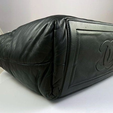 ＊奢華大道國際精品＊【CH0479】CHANEL 黑色COCO COCON小羊皮空氣肩背包-4