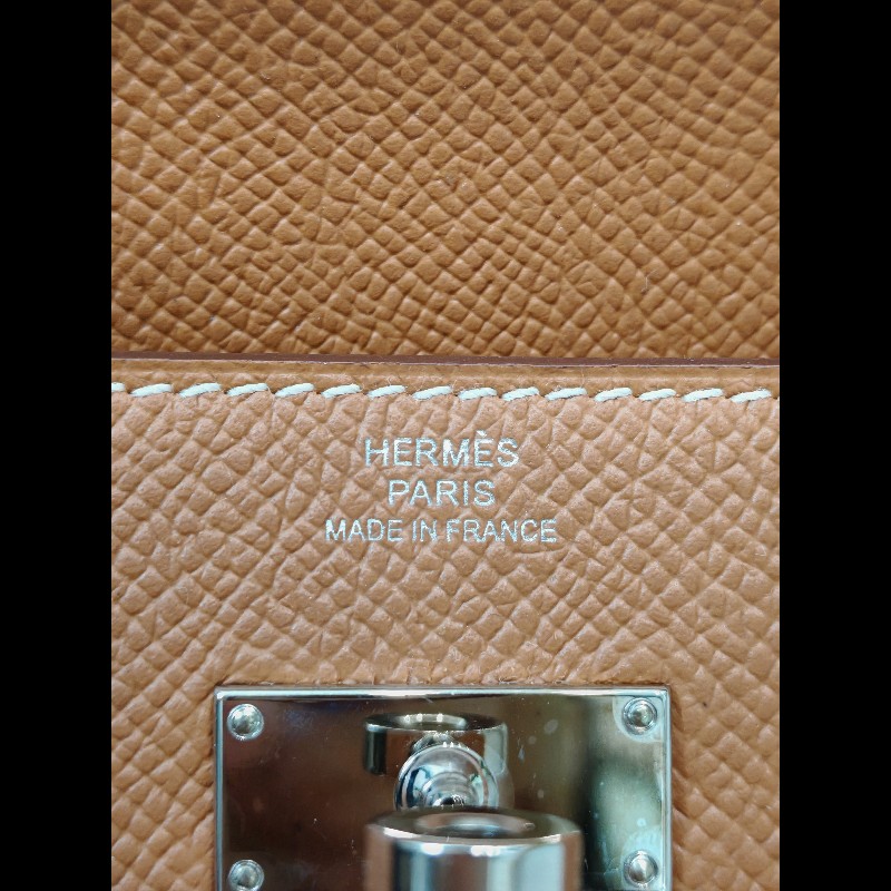 Hermes Kelly Long Wallet 
金棕金扣-11