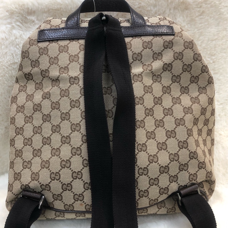 Gucci 布面老花背囊 XC229-2