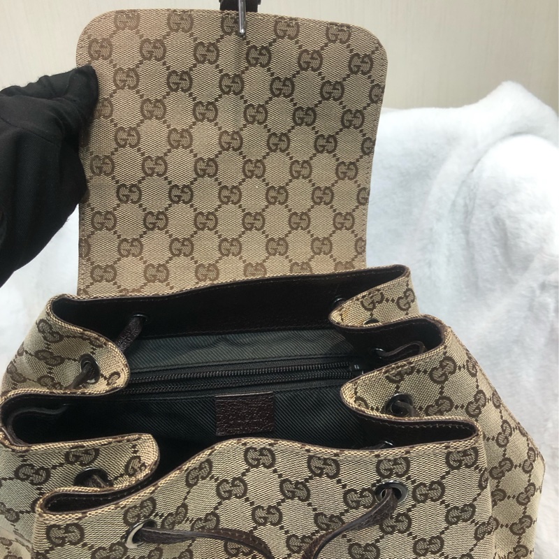 Gucci 布面老花背囊 XC229-7