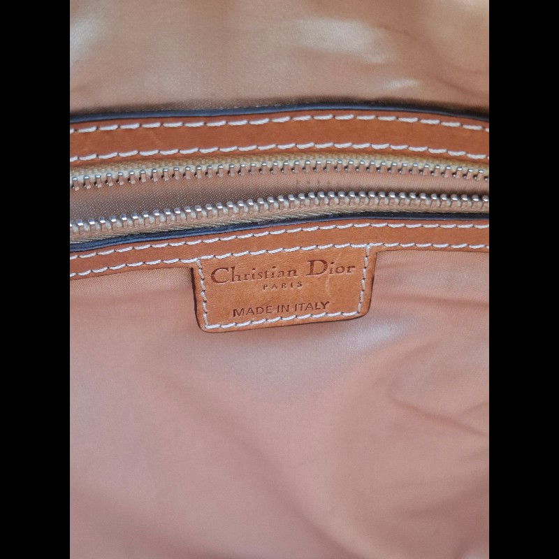 Dior vintage 蝴蝶結 愛心鎖頭手提包-6