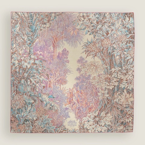 💖Hermes 140x140cm 絲巾💖 粉色