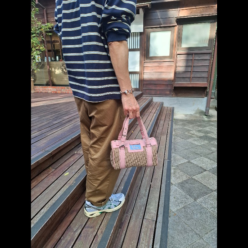 Dior Vintage 23公分街頭系列 speedy 波士頓包-11