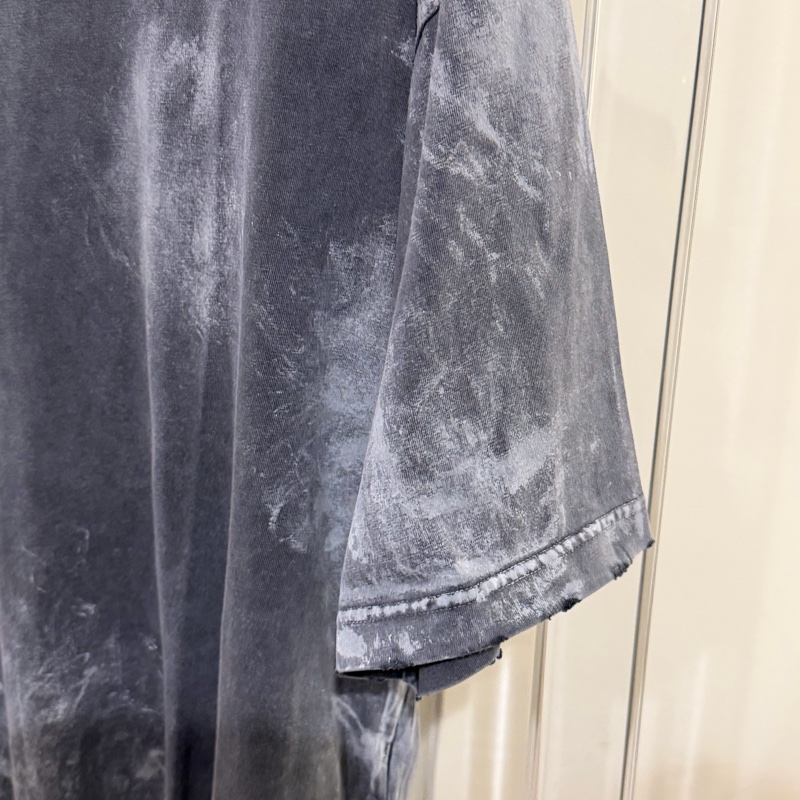 巴黎世家 水墨風格T恤-7