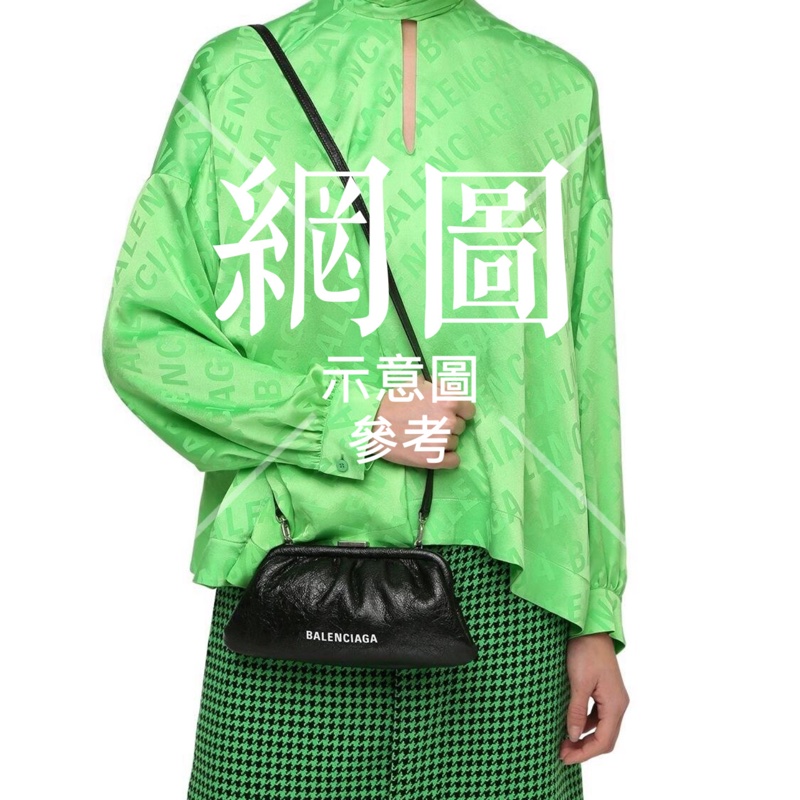 Balenciaga  Cloud Clutch bag 巴黎世家 黑色 雲朵包 口金包 手拿包 斜背包-8