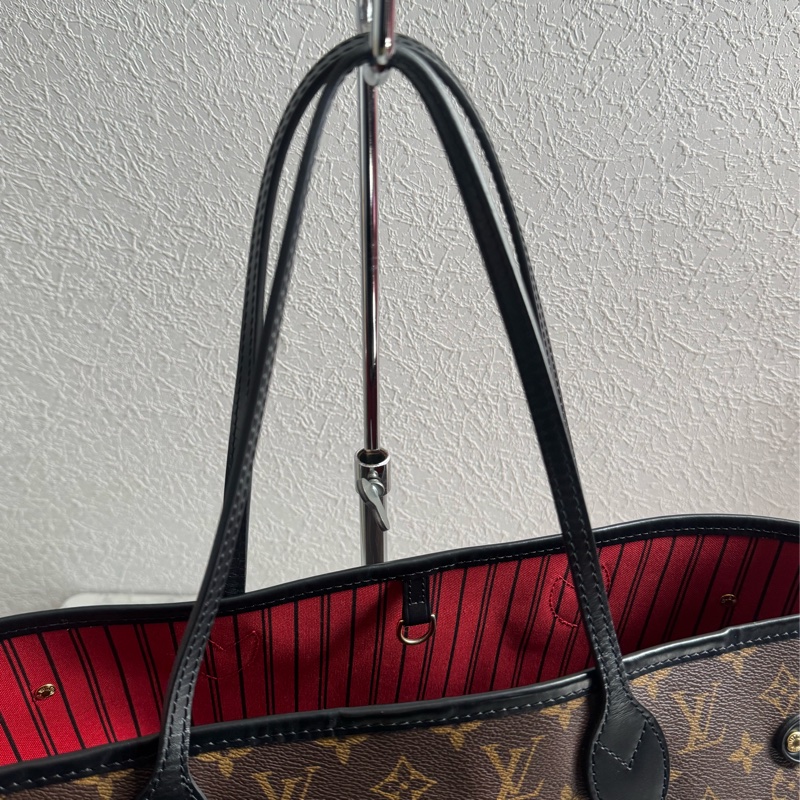 LV 花紋特殊款圖案neverfull mm 超好用托特包👜-6