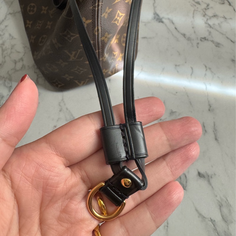 LV 花紋特殊款圖案neverfull mm 超好用托特包👜-17