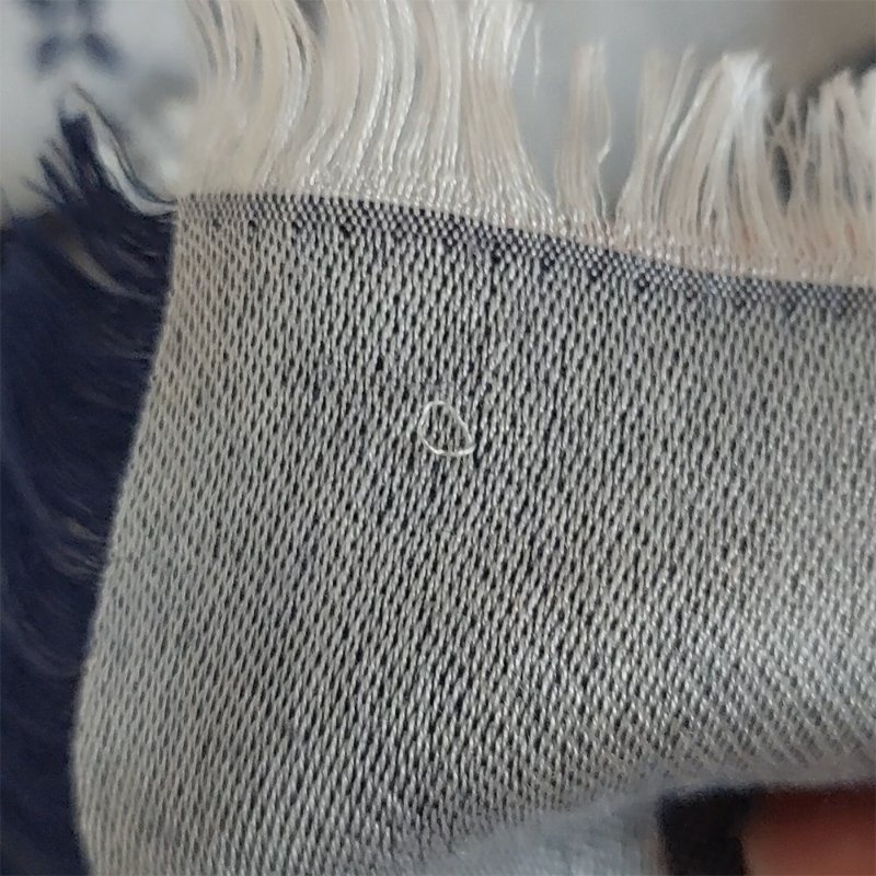 LV M71376 Monogram Denim 披肩/滿版老花/羊毛絲綢披肩/圍巾~二手-50