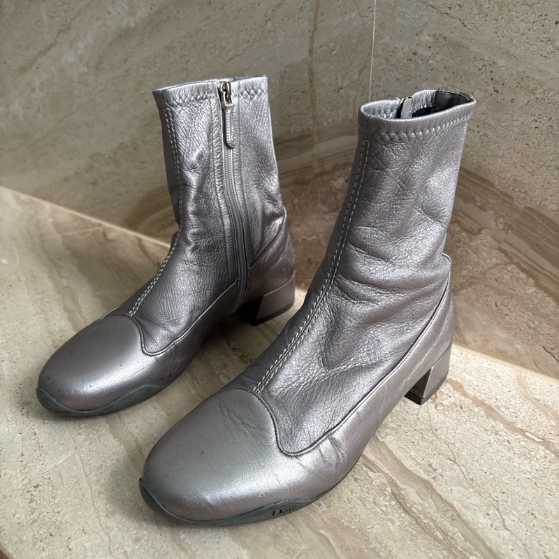 Dior 38號羊皮短靴-0