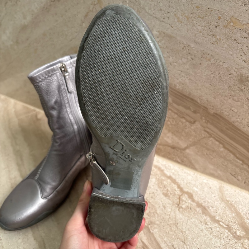 Dior 38號羊皮短靴-8