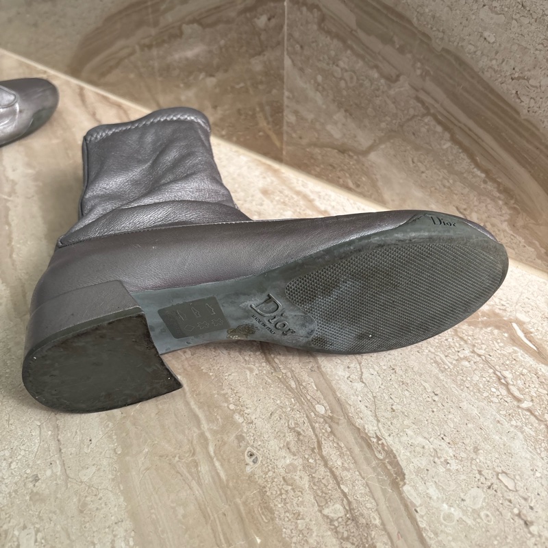 Dior 38號羊皮短靴-19