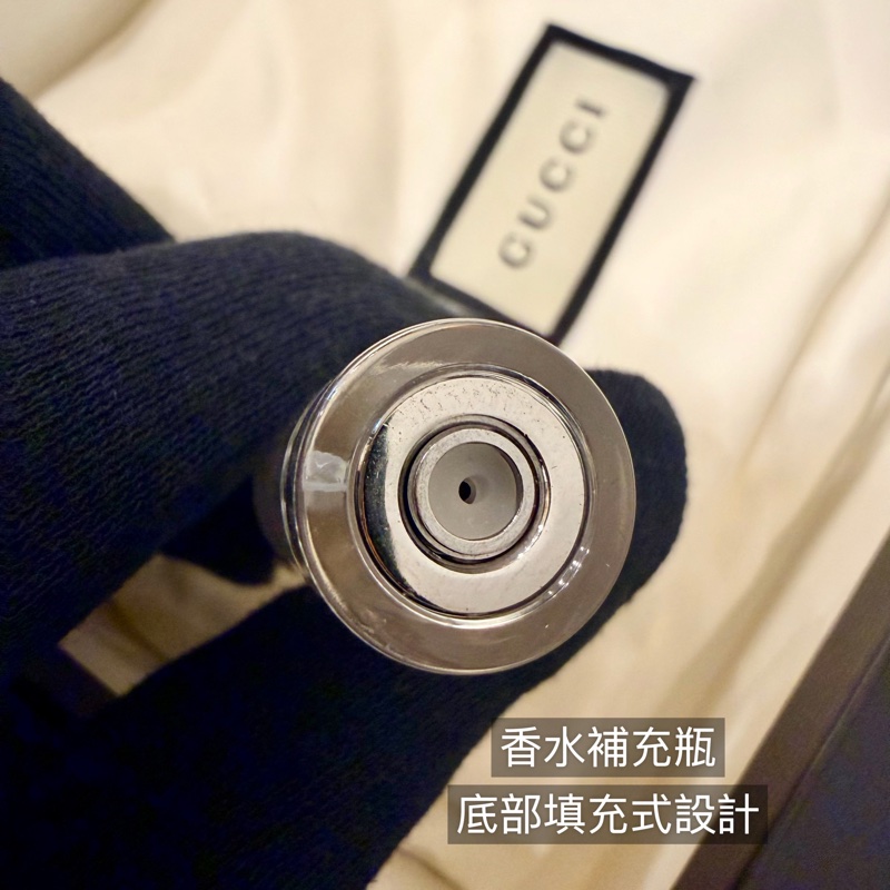 GUCCI 香水瓶 金鍊 項鍊 掛飾-6
