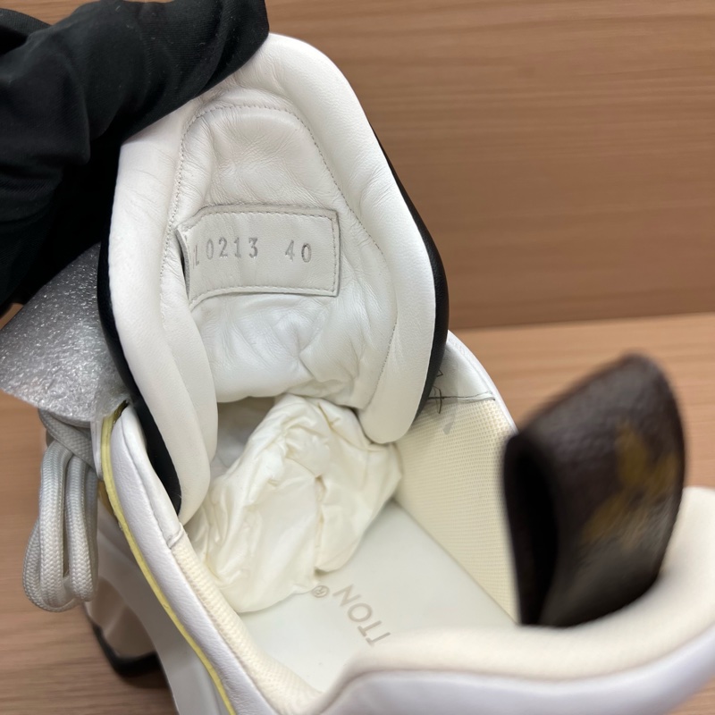 LV Archlight2.0 老爹鞋 白黄蓝拼色 ​厚底设计 拼皮材质-5