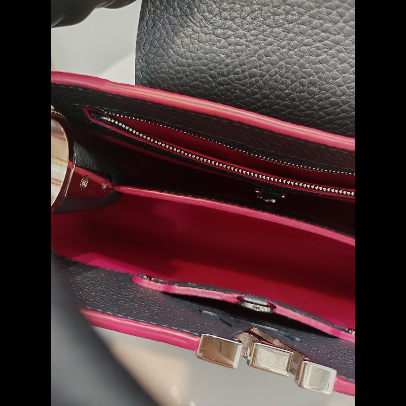 Lv Cap bb Navy x pink-15