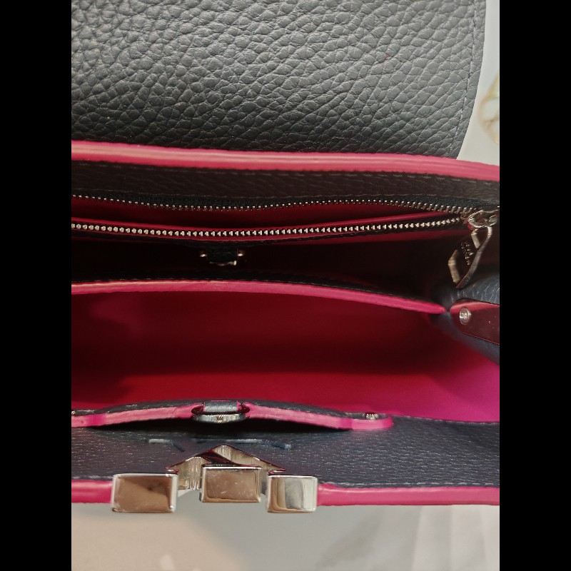 Lv Cap bb Navy x pink-16