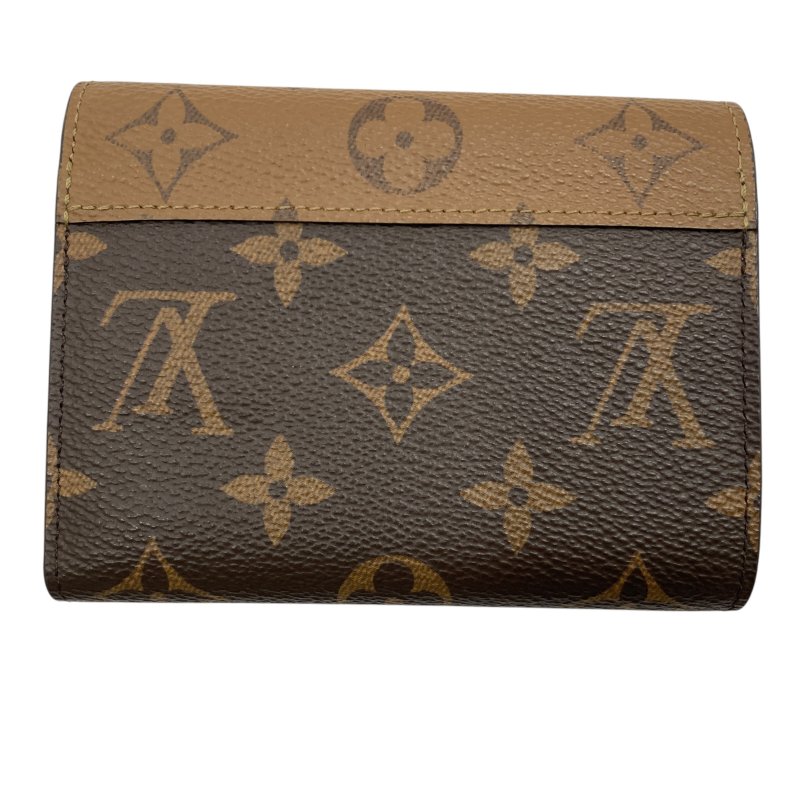 LOUIS VUITTON 路易威登 M81557 MONOGRA帆布 VICTORINE 三折短夾 雙色-1