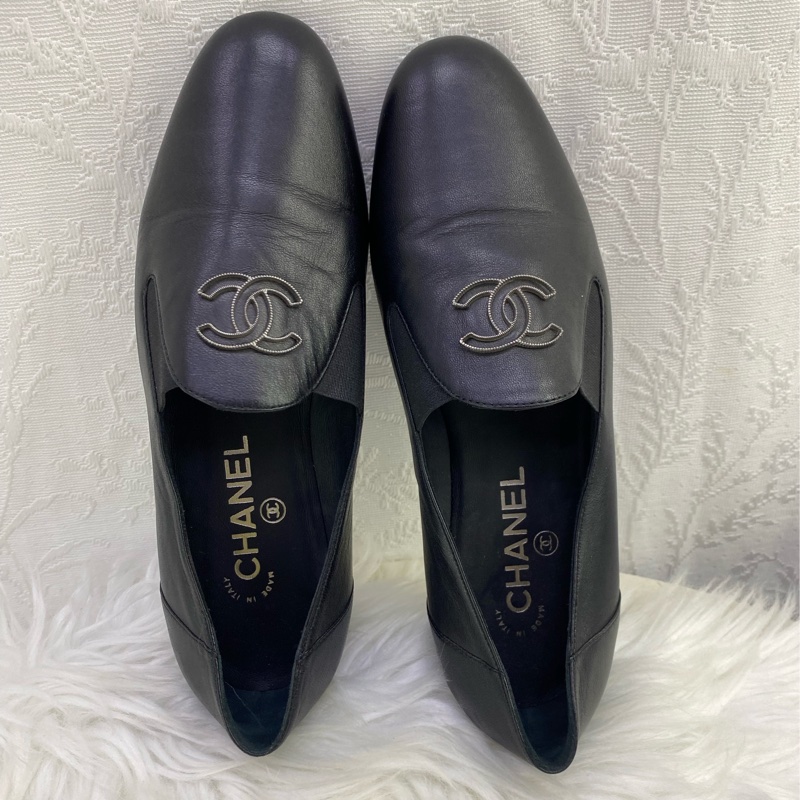 CHANEL Flats EU 37.5-0