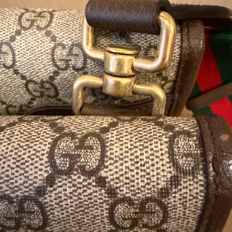 Gucci Neo Vintage GG Supreme 郵差包-18