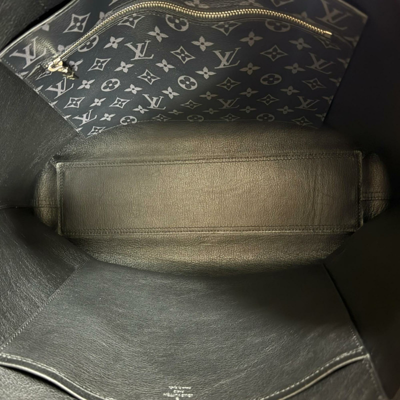 二手路易威登 Cabas Voyage NV 手提包，Taurillon 皮革，M52817，黑色，男士-7