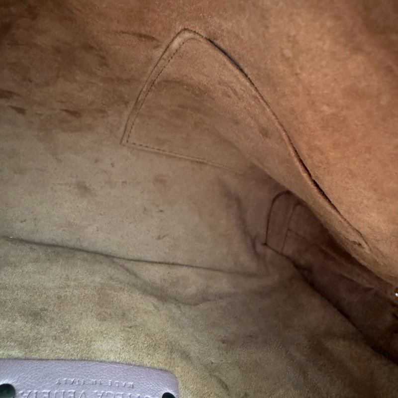 ✨不用兩萬 BV 藕紫色羊皮貝殼包 斜背包-14