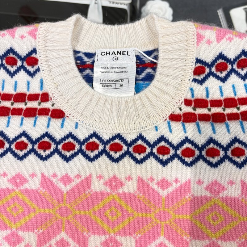 CHANEL 經典圖騰針織毛衣-36-4