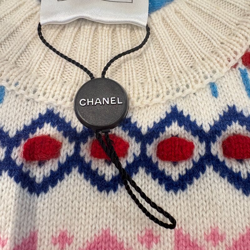 CHANEL 經典圖騰針織毛衣-36-8