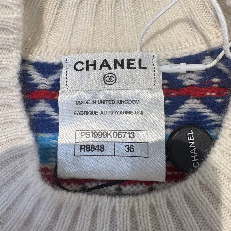 CHANEL 經典圖騰針織毛衣-36-13