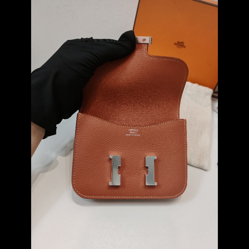 Hermes Constance slim 南瓜色-8