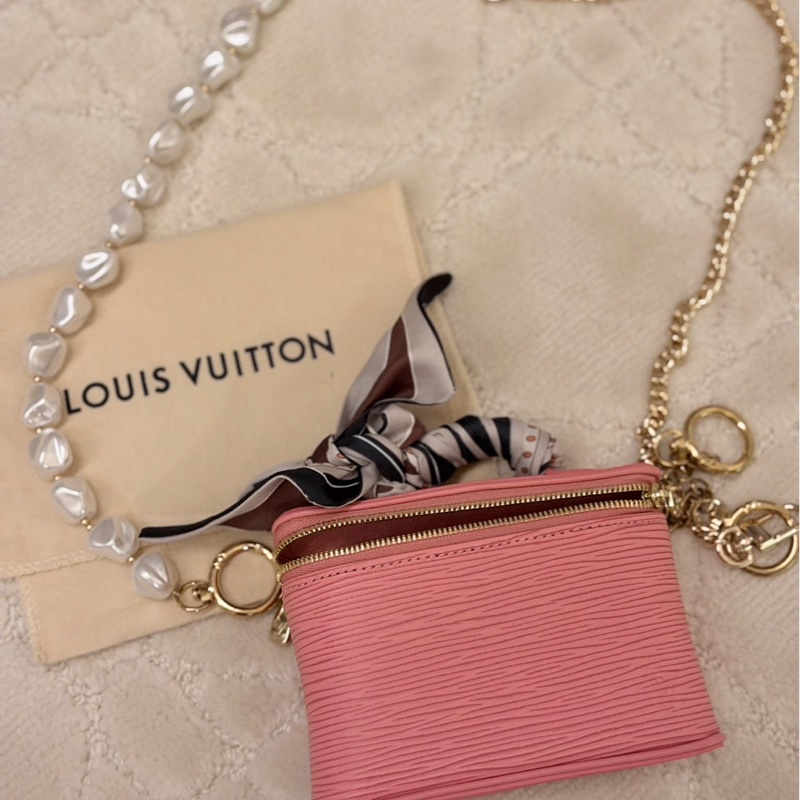Louis Vuitton Epi 拉鍊零錢包-0