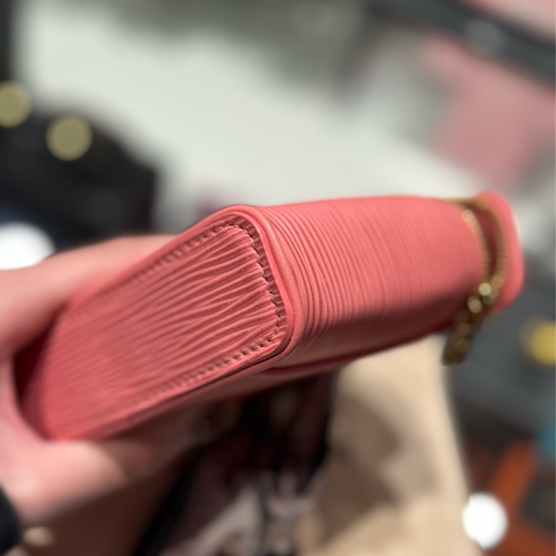 Louis Vuitton Epi 拉鍊零錢包-4