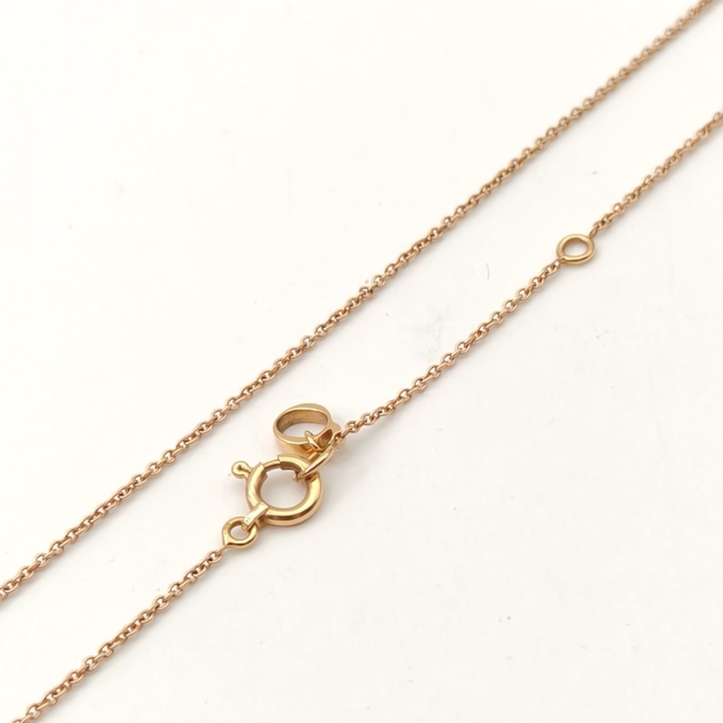 Qeelin 18K玫瑰金鑽石PetiteWulu葫蘆邊鑲鑽紅寶石項鏈-4