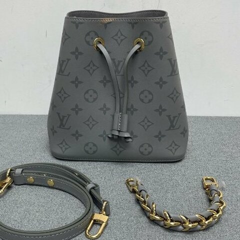 路易威登/Louis Vuitton 老花牛皮小水桶手提肩背斜背包