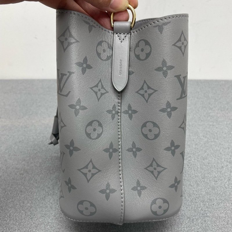 路易威登/Louis Vuitton 老花牛皮小水桶手提肩背斜背包-2