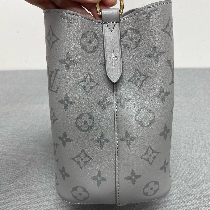 路易威登/Louis Vuitton 老花牛皮小水桶手提肩背斜背包-3
