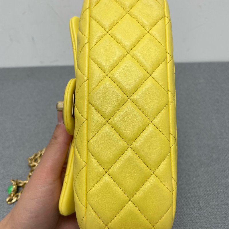 香奈兒/Chanel 彩色寶石滅霸 cf大mini 鏈條包-7