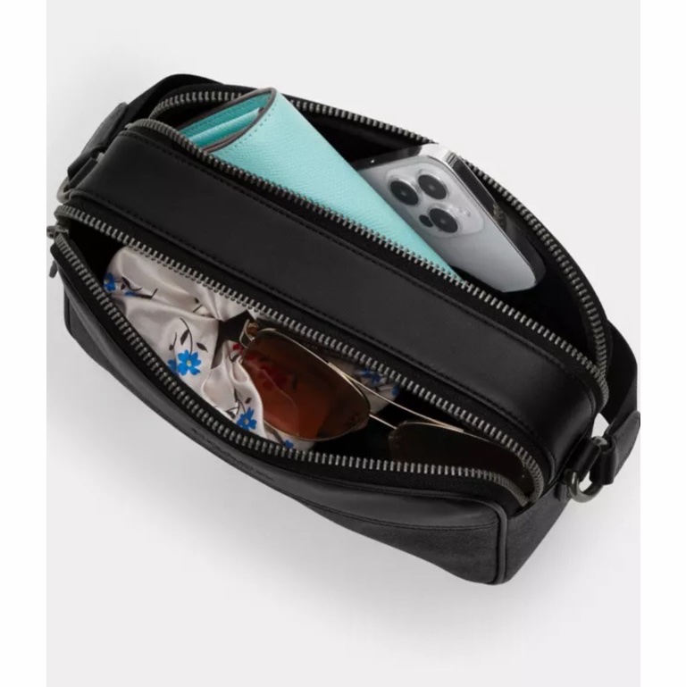 Coach 男士 可調節肩帶斜挎包 22.86cm*6.99cm*15.24cm-2