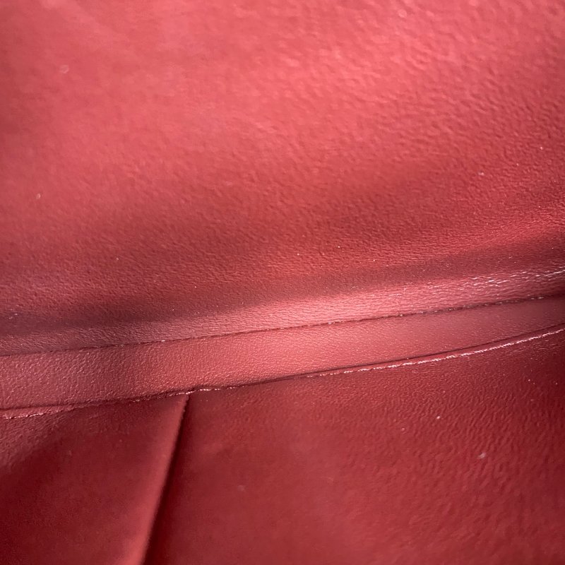 香奈兒/Chanel 紅金TrendyCC 羊皮鏈條肩背包-8