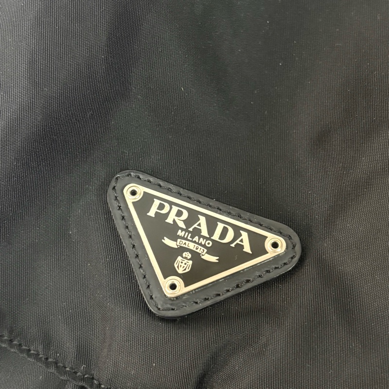 Prada 尼龍多用途 黑色雙肩包 背包-3
