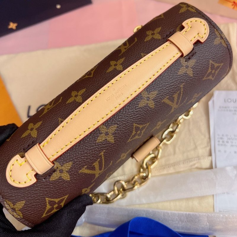 芯片款 路易威登/Louis Vuitton Sunset Pochette Metis 老花迷你郵差包-3