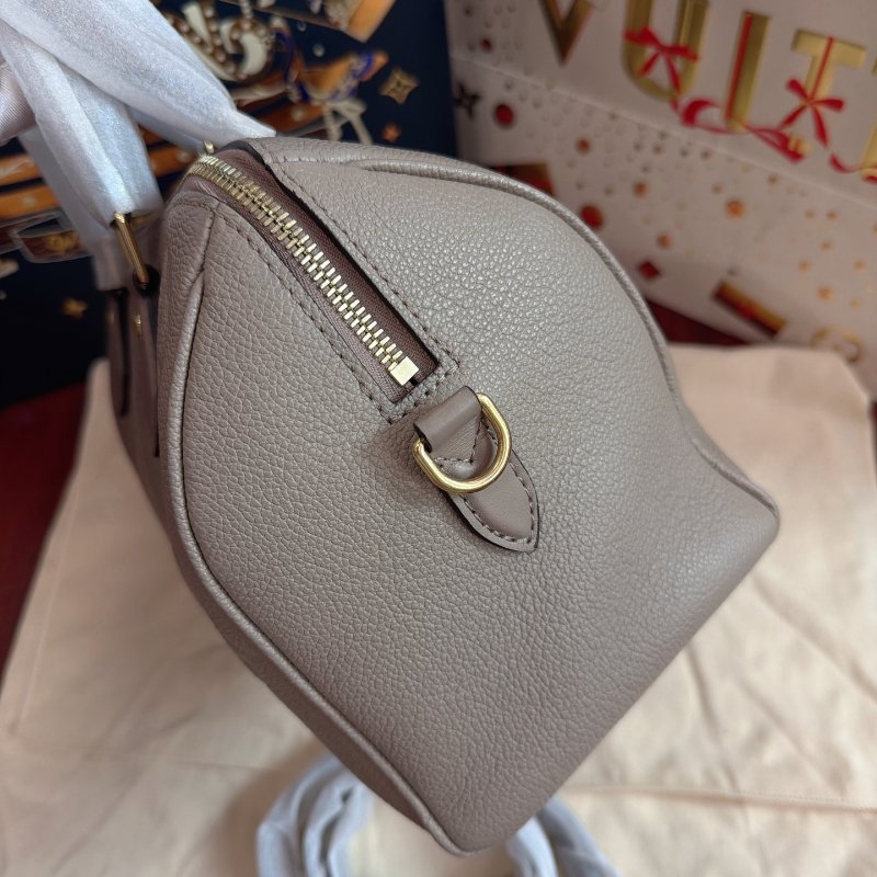 芯片款 路易威登/Louis Vuitton 純皮灰色 有鎖無鑰匙-3