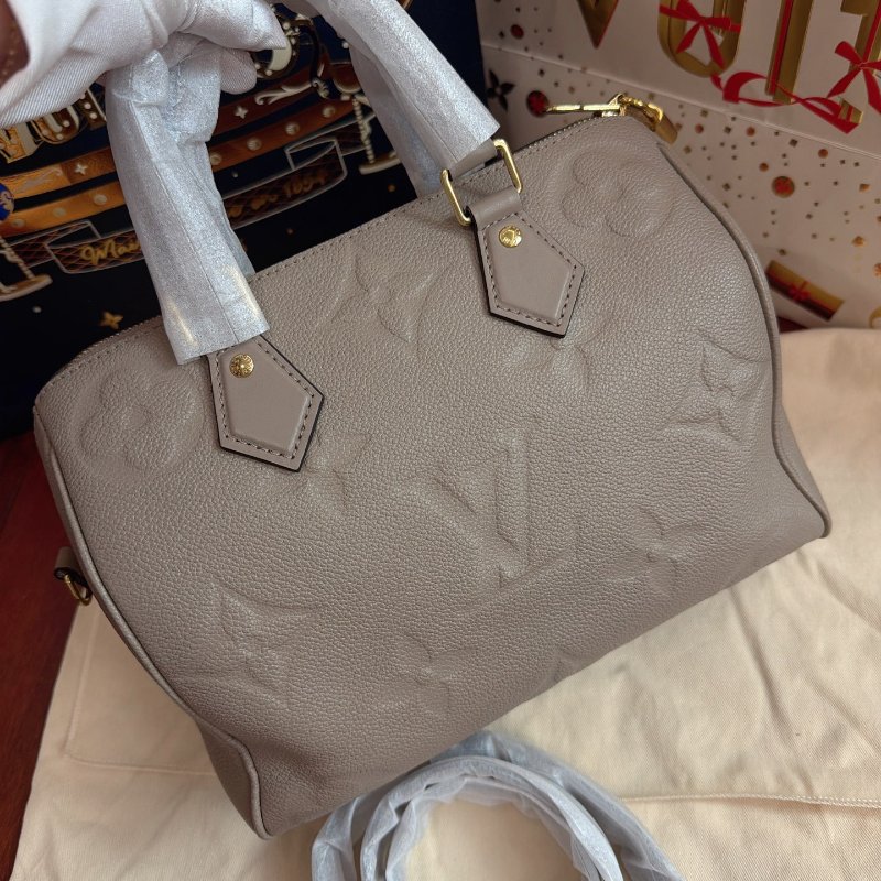 芯片款 路易威登/Louis Vuitton 純皮灰色 有鎖無鑰匙-6